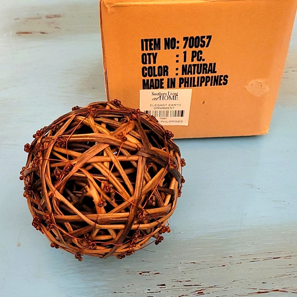 Elegant Earth Ornament - Southern Living at Home